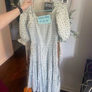 Madeline dress in blue